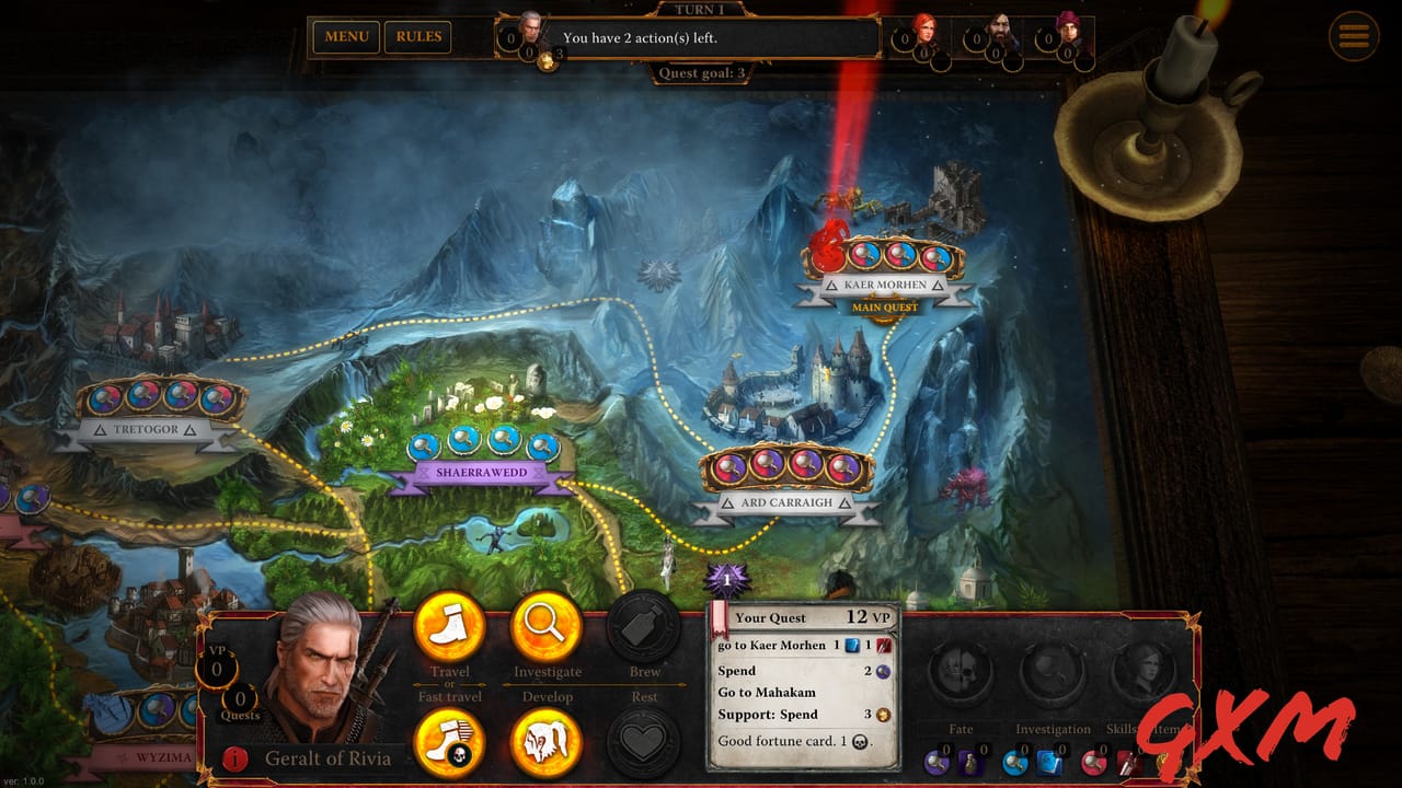 The Witcher Adventure Game Screenshot 1