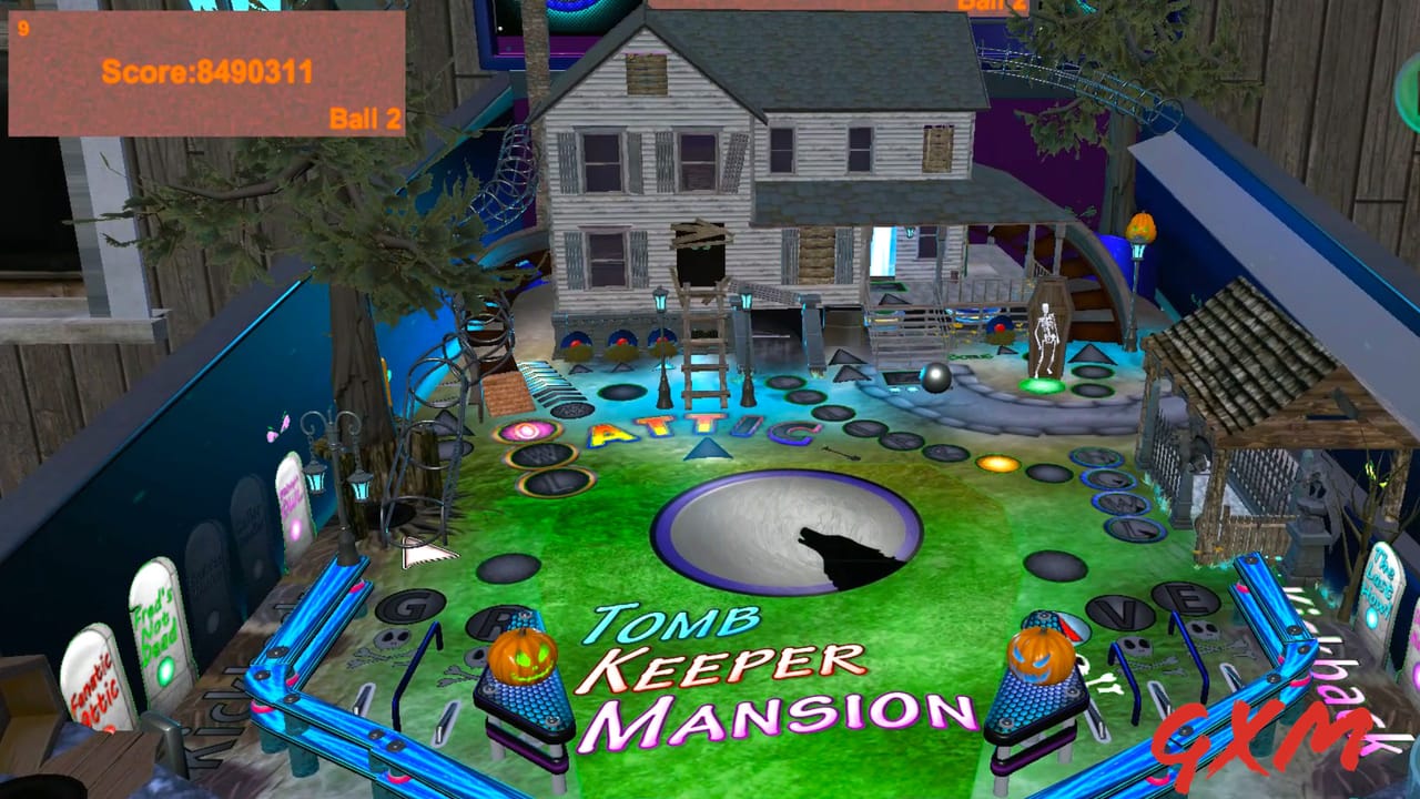Screenshot 3 of Tomb Keeper Mansion Deluxe Pinball