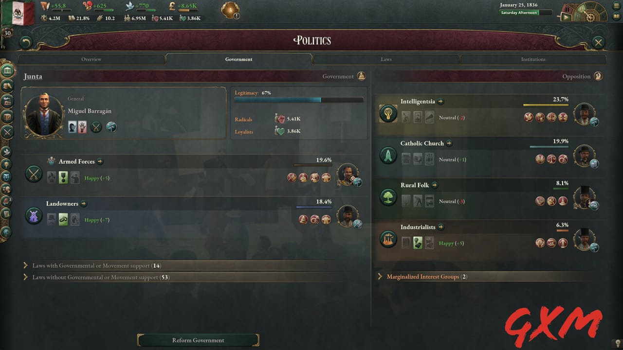 Screenshot 2 of Victoria 3