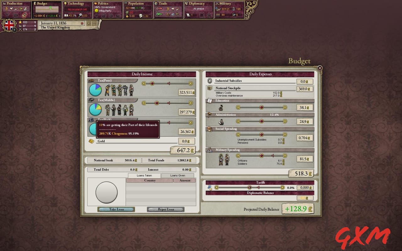 Screenshot 5 of Victoria II