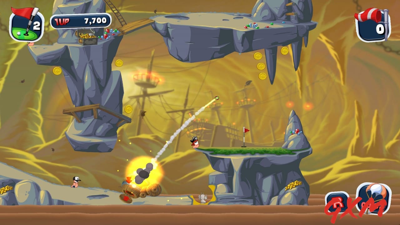 Screenshot 8 of Worms Crazy Golf