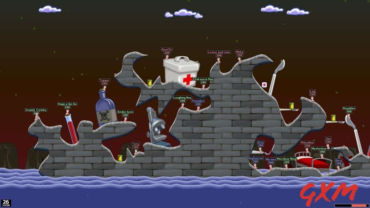 Screenshot 2 of Worms World Party Remastered
