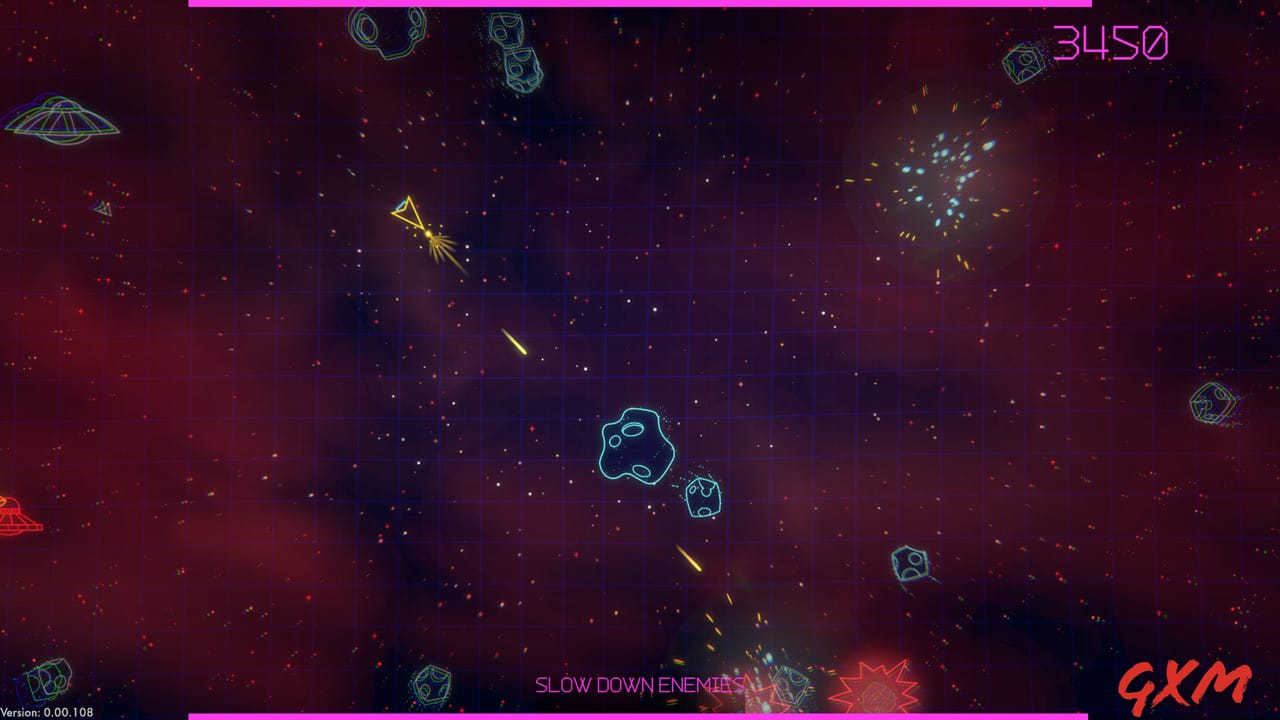 Screenshot 2 of Asteroids: Recharged