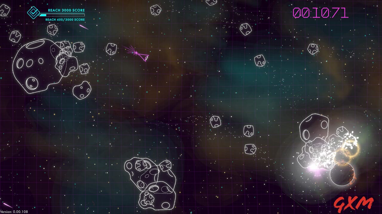 Screenshot 4 of Asteroids: Recharged