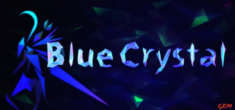 Blue Crystal Poster