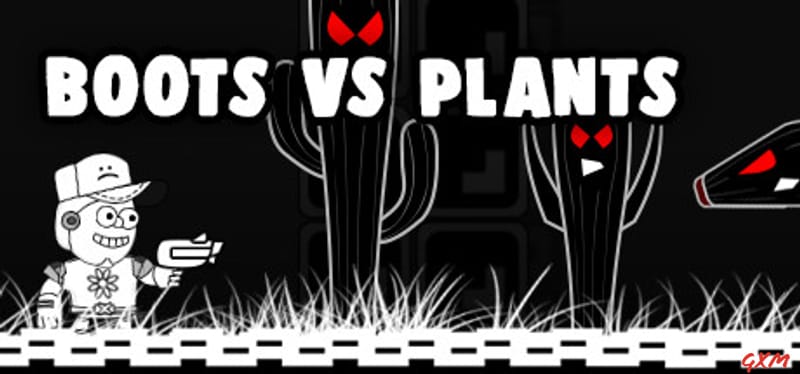 Boots Versus Plants Poster