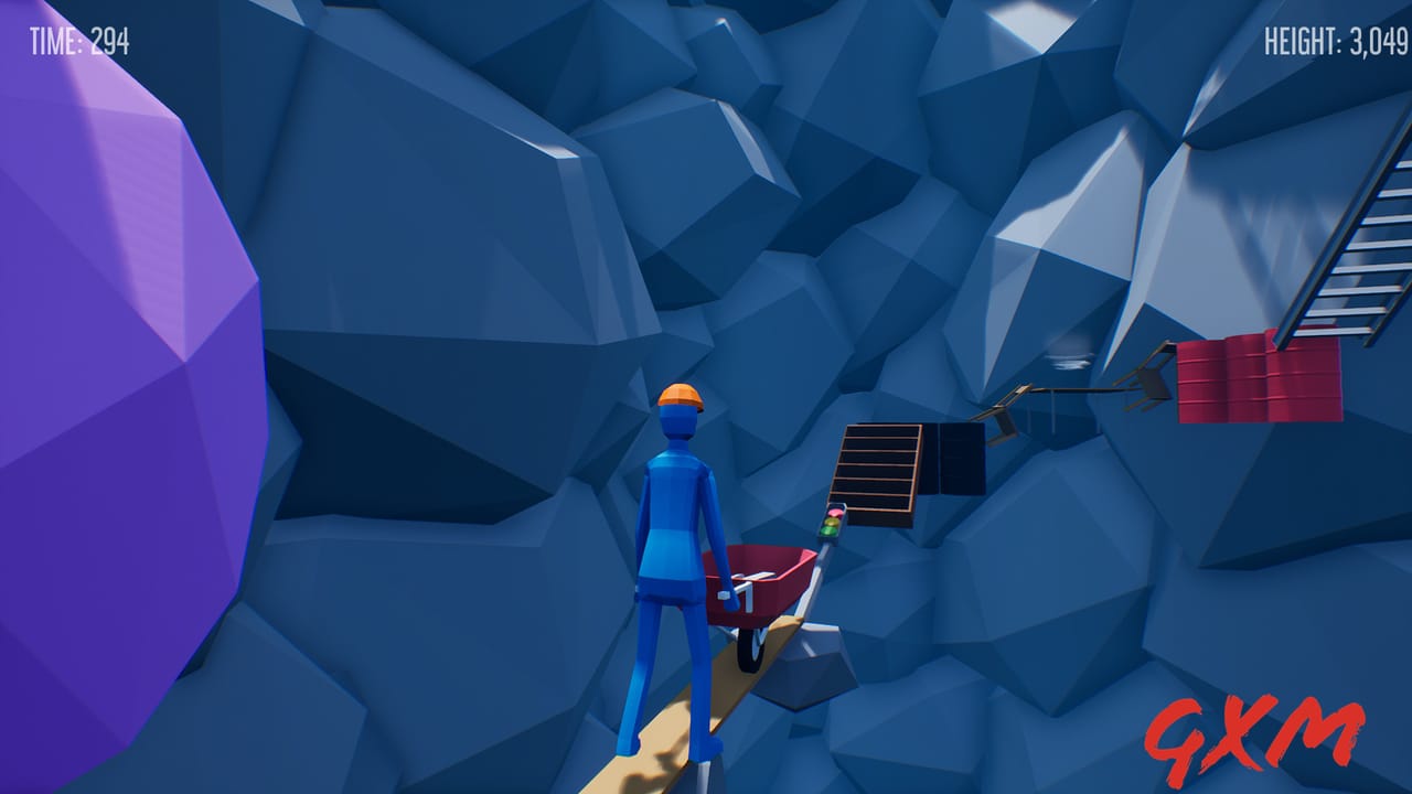 Screenshot 2 of Climb With Wheelbarrow