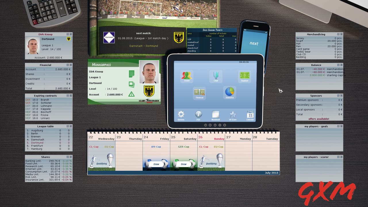 Screenshot 3 of Club Manager 2016