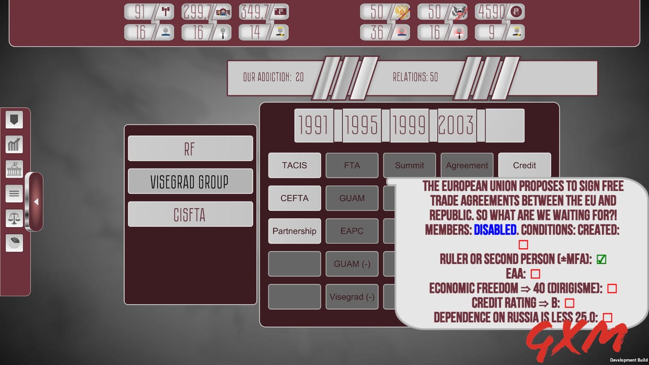 Screenshot 2 of Collapse: A Political Simulator
