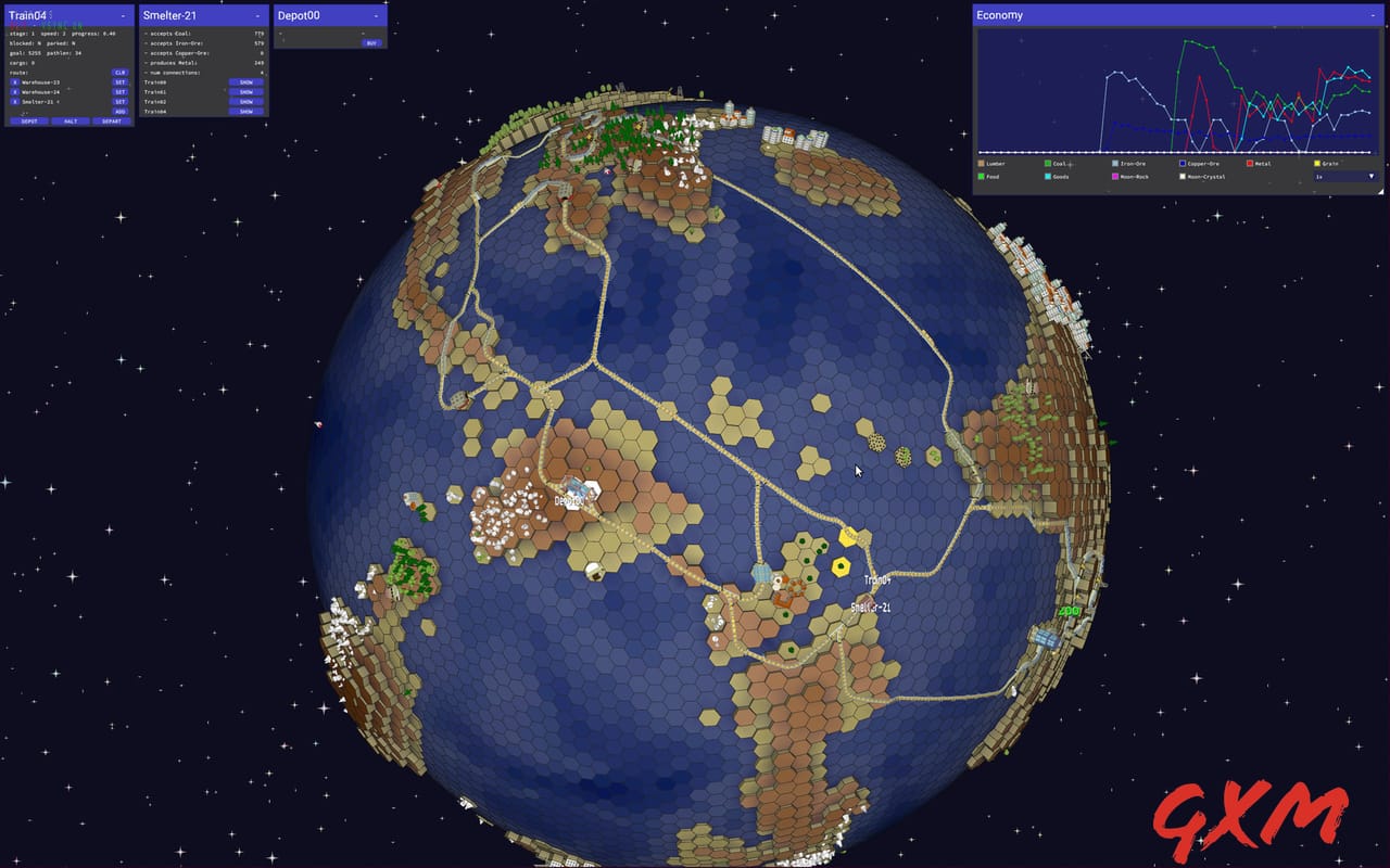 Screenshot 6 of Hexa Trains