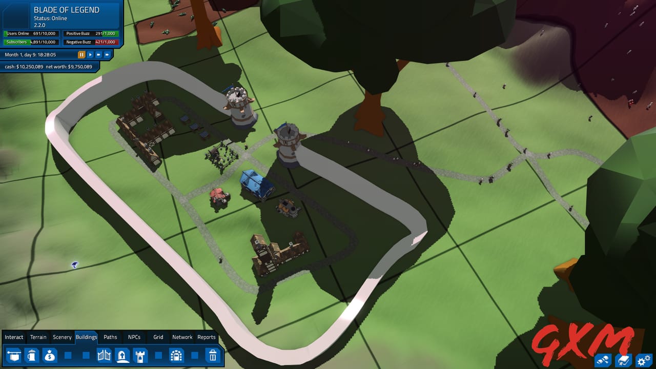 Screenshot 4 of MMORPG Tycoon 2