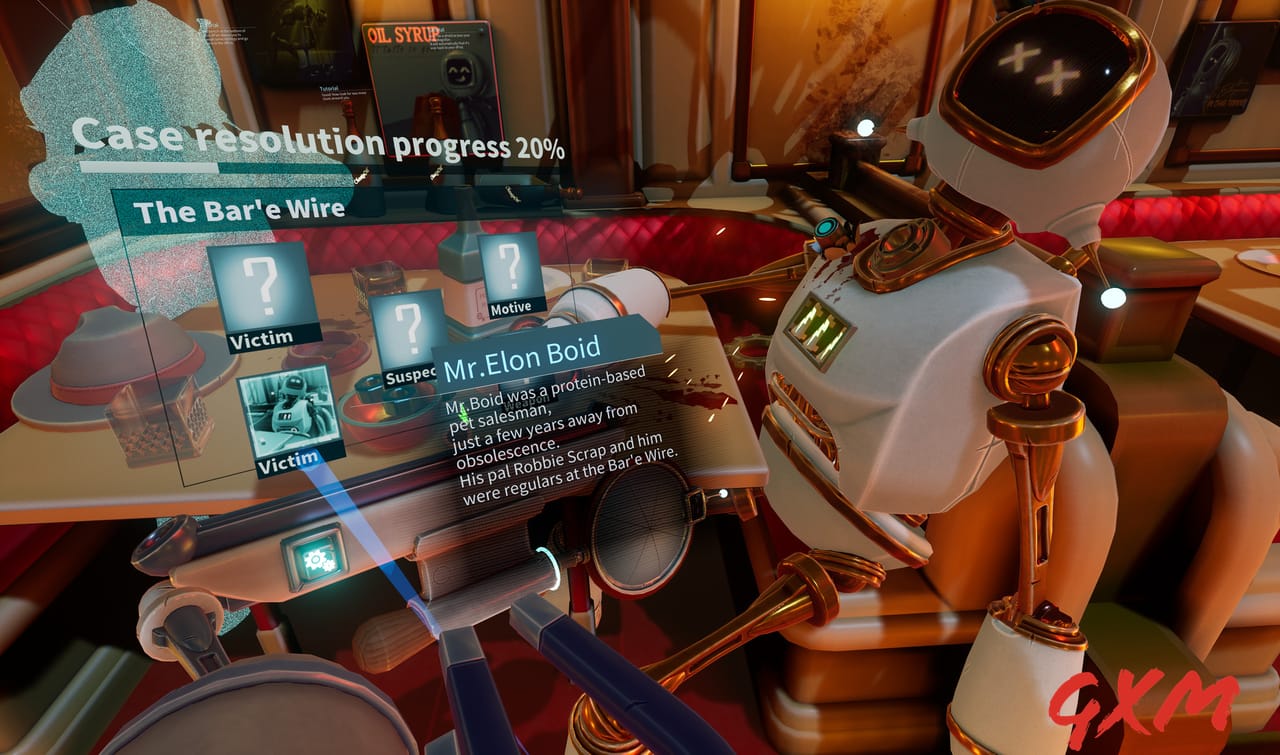 Mr.Hack Jack: Robot Detective Screenshot 1