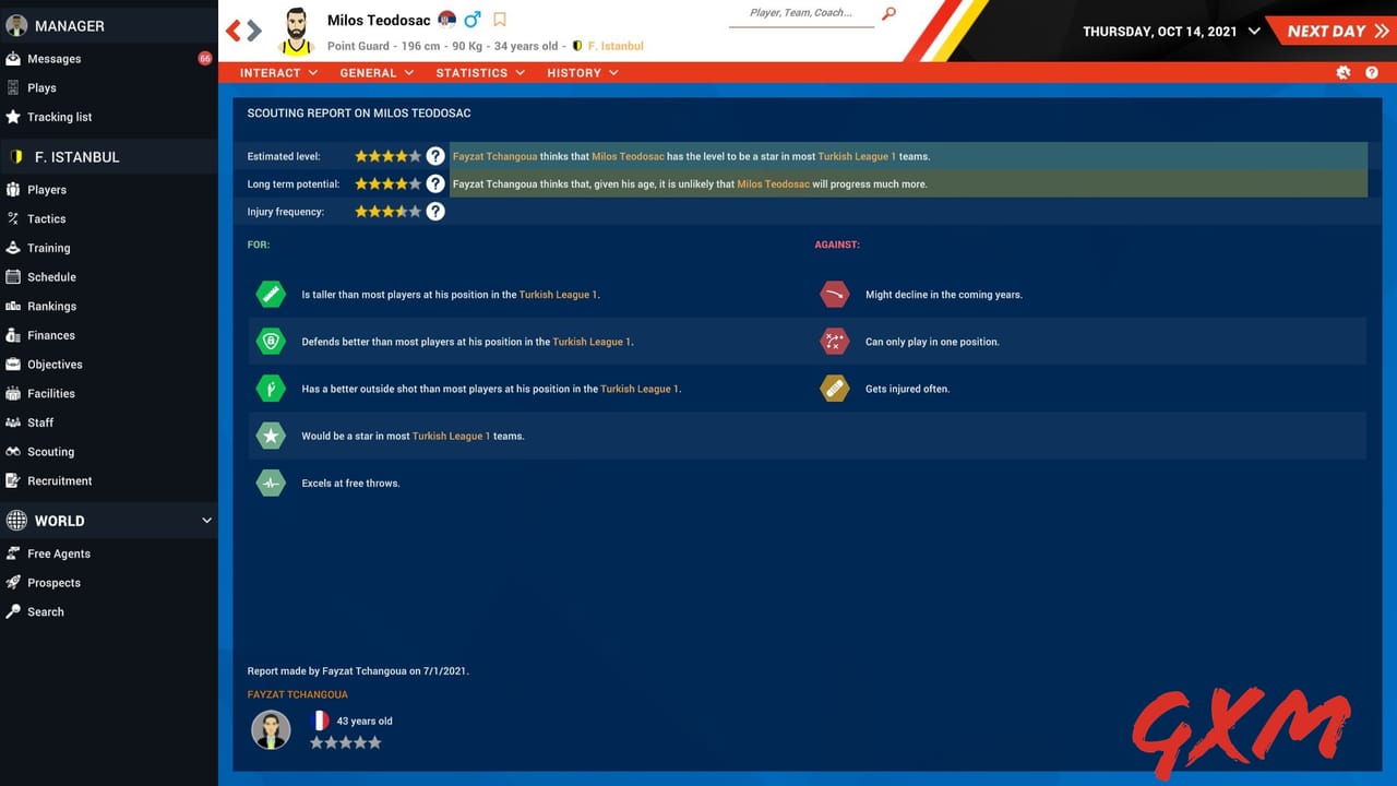 Screenshot 3 of Pro Basketball Manager 2022