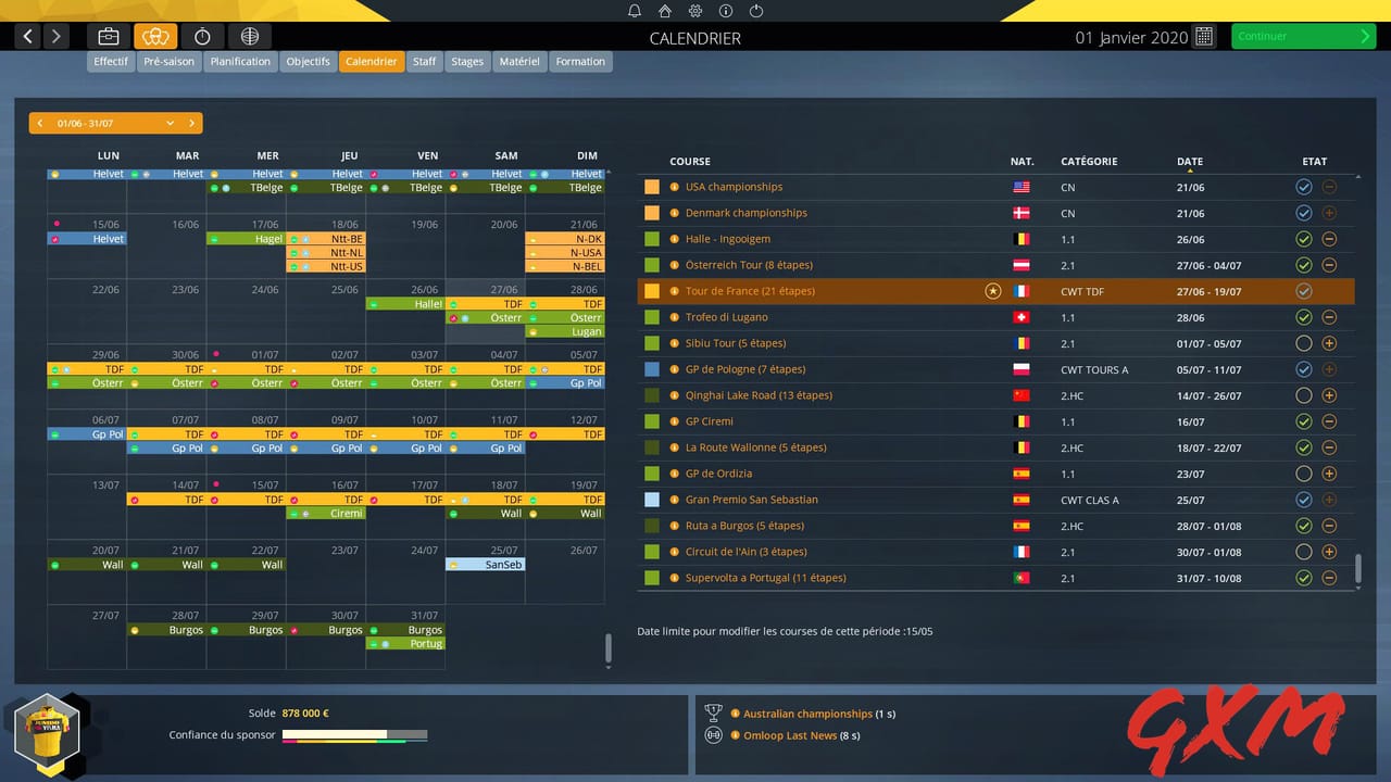 Screenshot 2 of Pro Cycling Manager 2020