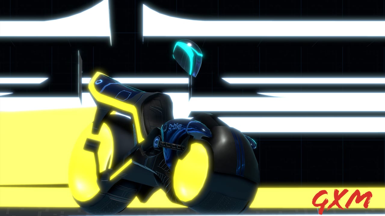 Screenshot 3 of Qbike: Cyberpunk Motorcycles