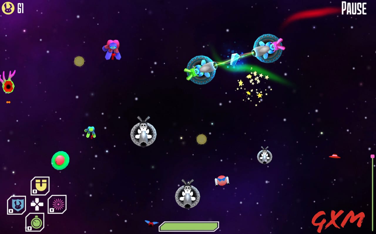 RoboBunnies In Space! Screenshot 1