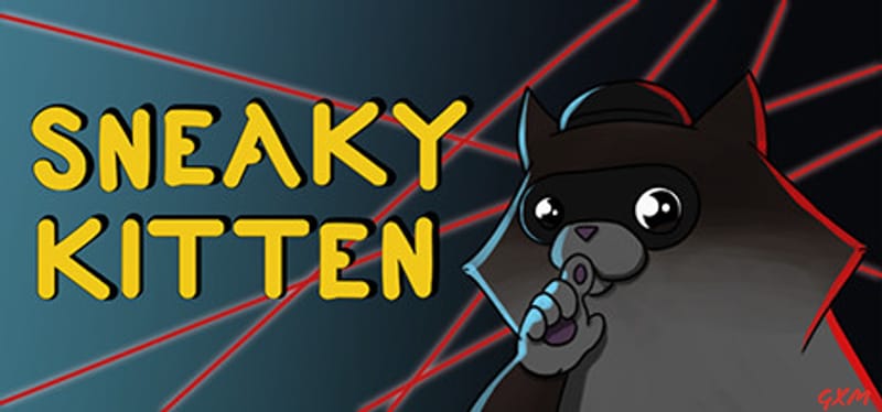 Sneaky Kitten Poster