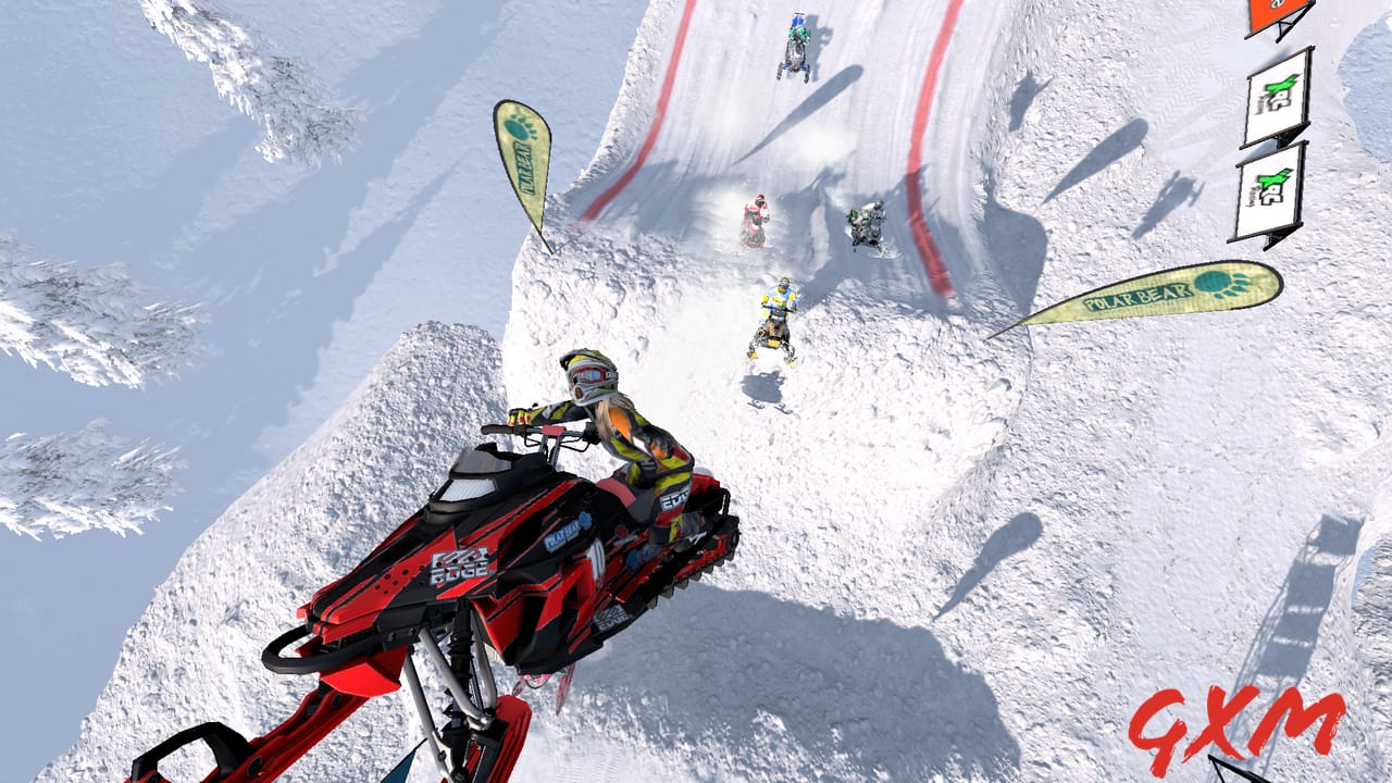 Screenshot 2 of Snow Moto Racing Freedom