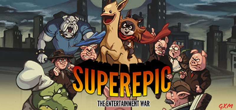 SuperEpic: The Entertainment War Poster