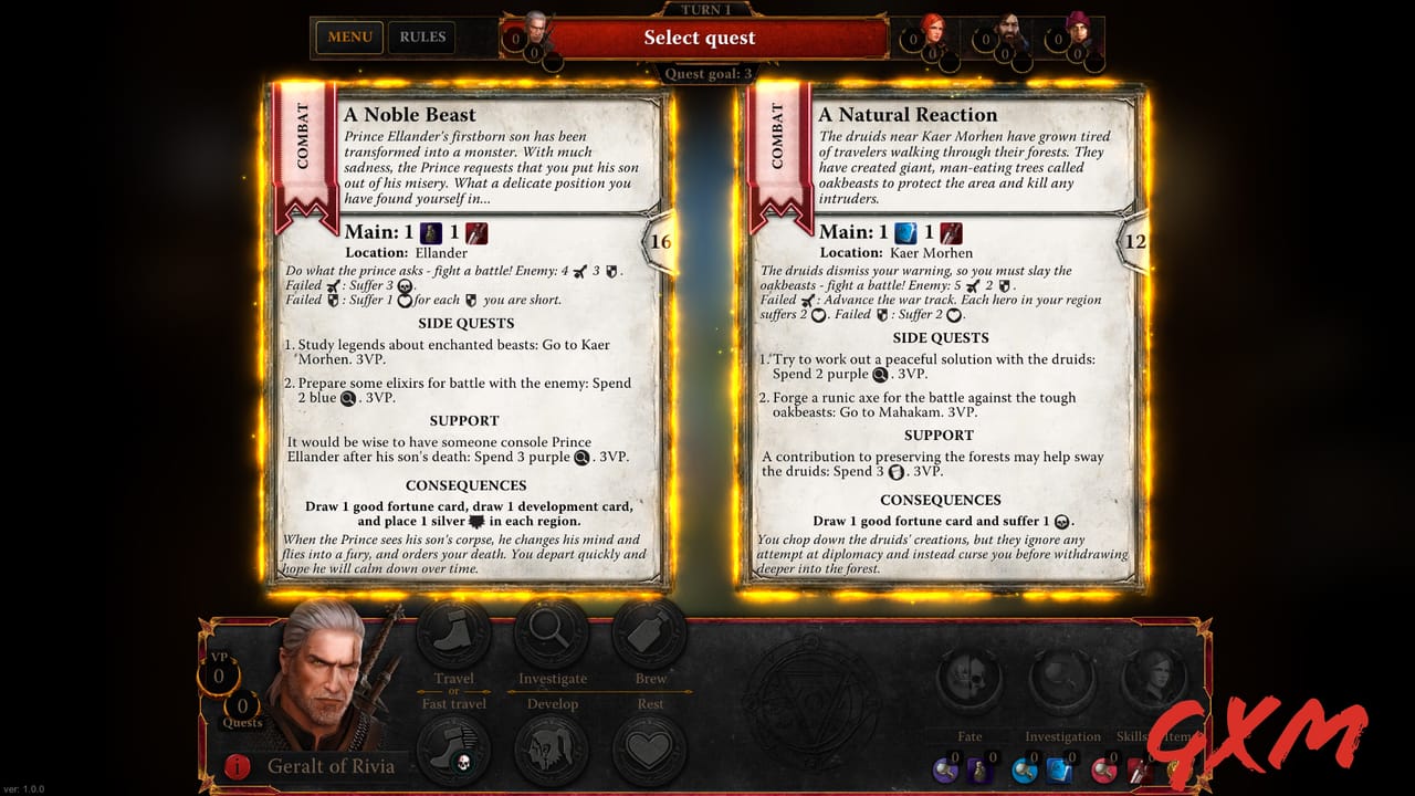 Screenshot 2 of The Witcher Adventure Game