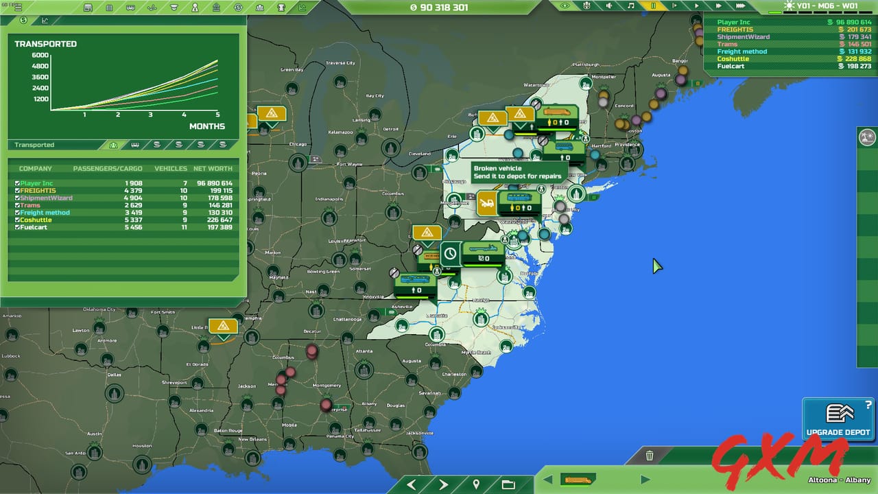 Transport INC Screenshot 1