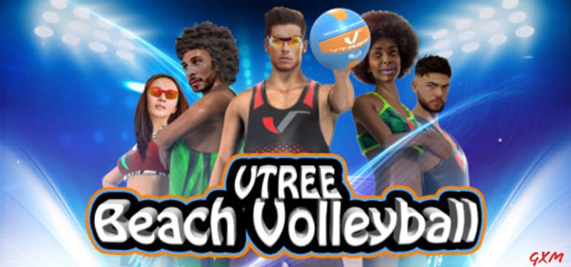 VTree Beach Volleyball Poster
