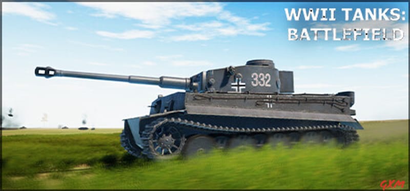 WWII Tanks: Battlefield Poster