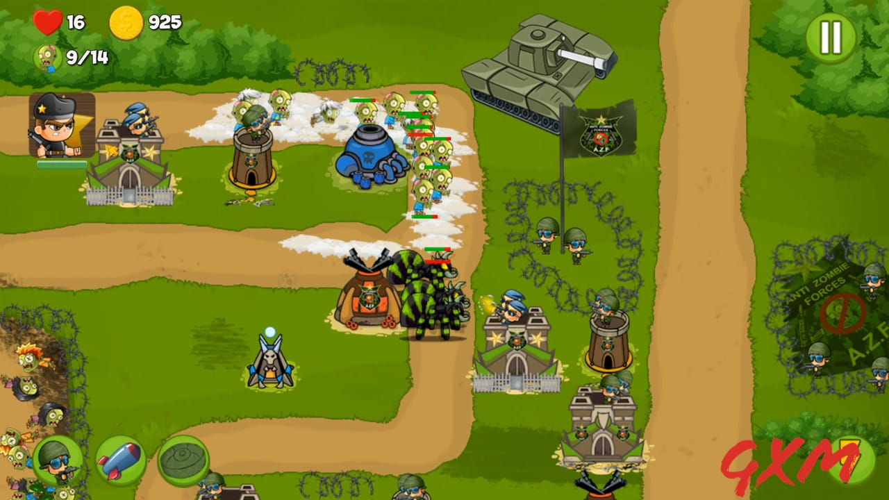 Zombie Wars: Invasion Screenshot 1