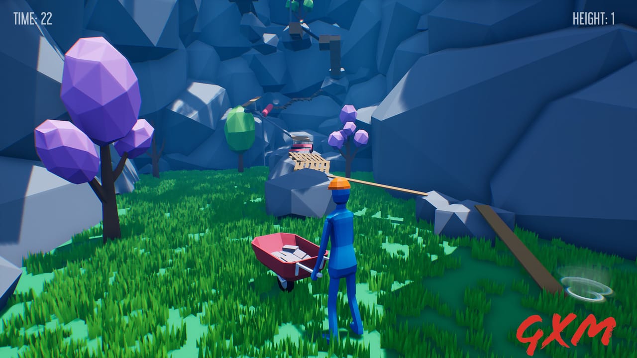 Climb With Wheelbarrow Screenshot 1