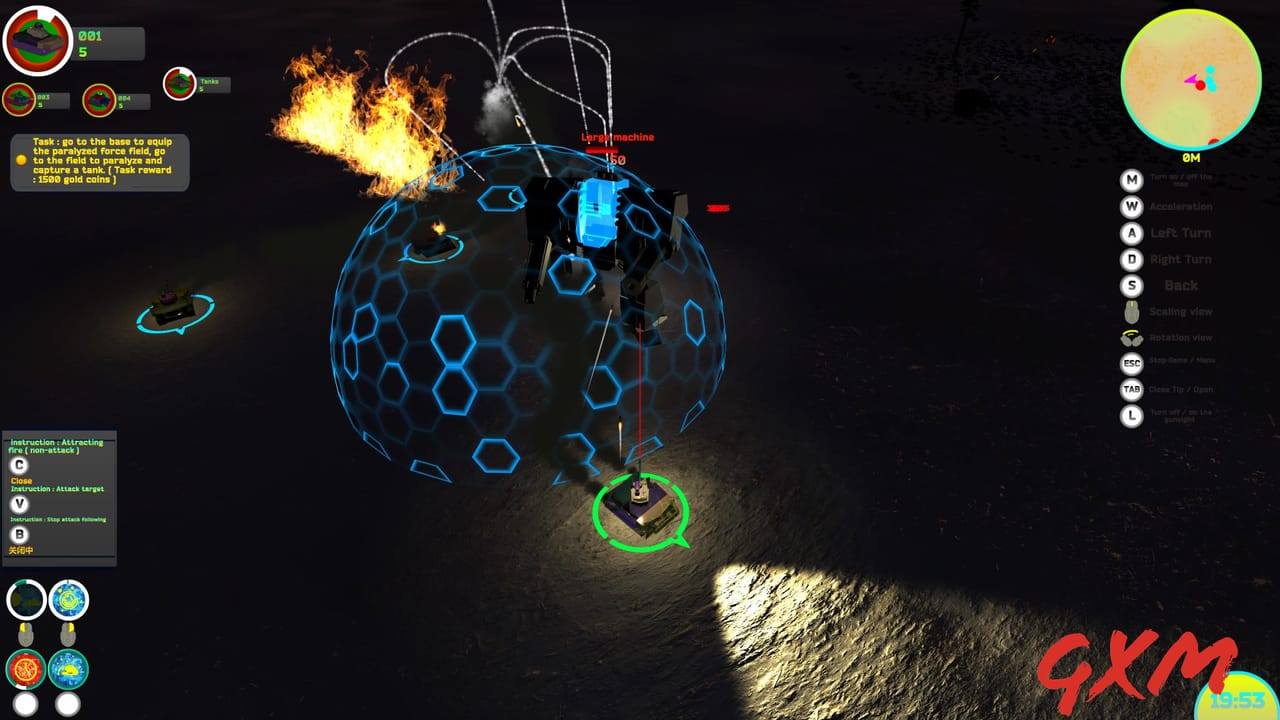 MECHA AND TANK FIGHTING Screenshot 1