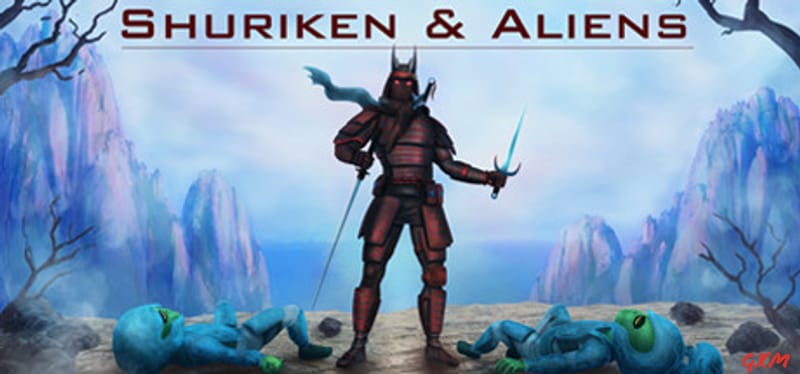 Shuriken and Aliens Poster