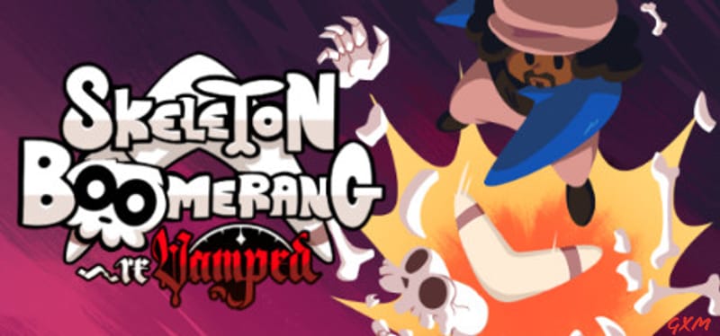 Skeleton Boomerang Poster