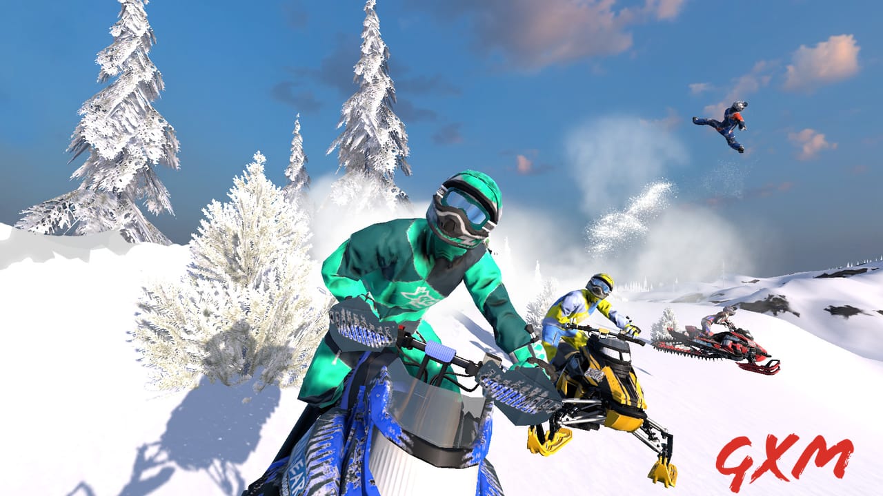 Snow Moto Racing Freedom Screenshot 1