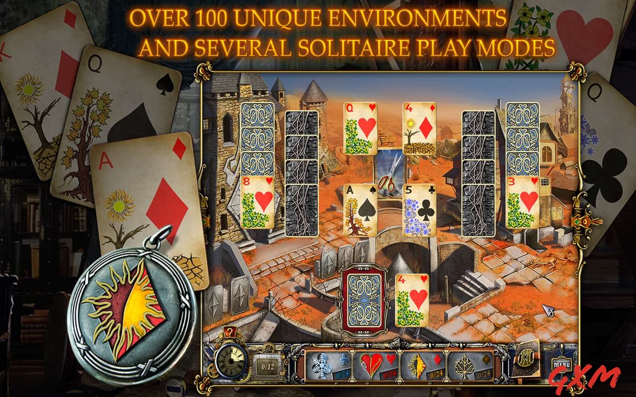Solitaire Mystery: Four Seasons Screenshot 1