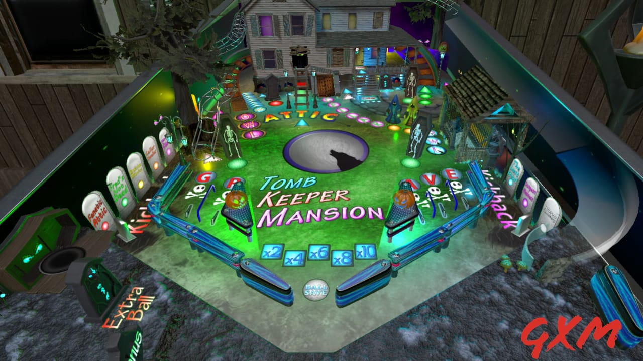 Tomb Keeper Mansion Deluxe Pinball Screenshot 1