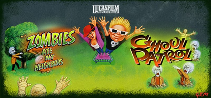 Zombies Ate My Neighbors and Ghoul Patrol Poster